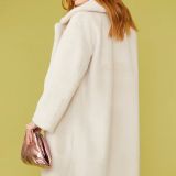 Cream Faux Fur Duchess Maxi Coat