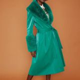 GreenFauxSuedeTrenchCoatwithFauxFurCollarandCuffs-1.jpg