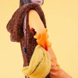 Yellow Faux Fur Bum Bag