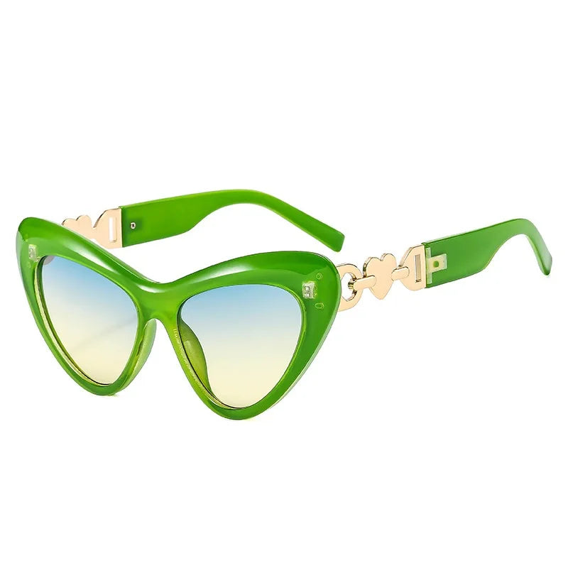Confident Vintage Cat Eye Sunglasses