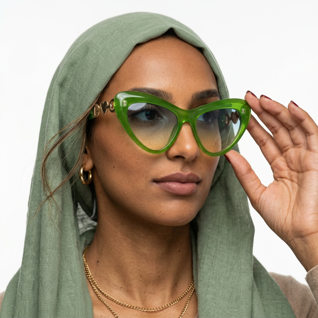 Confident Vintage Cat Eye Sunglasses